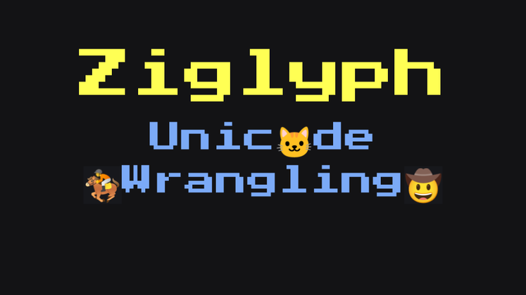 Cover image for Ziglyph Unicode Wrangling