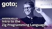 Cover image for Andrew Kelly's talk at goto: Zig Build System & How to Build Software From Source