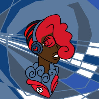 Red profile picture